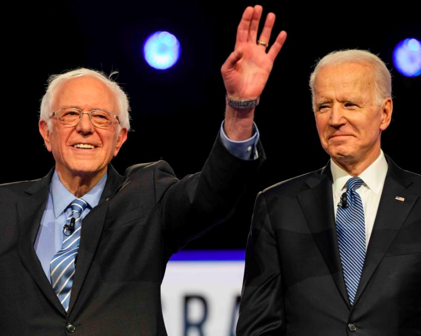 sanders vs biden